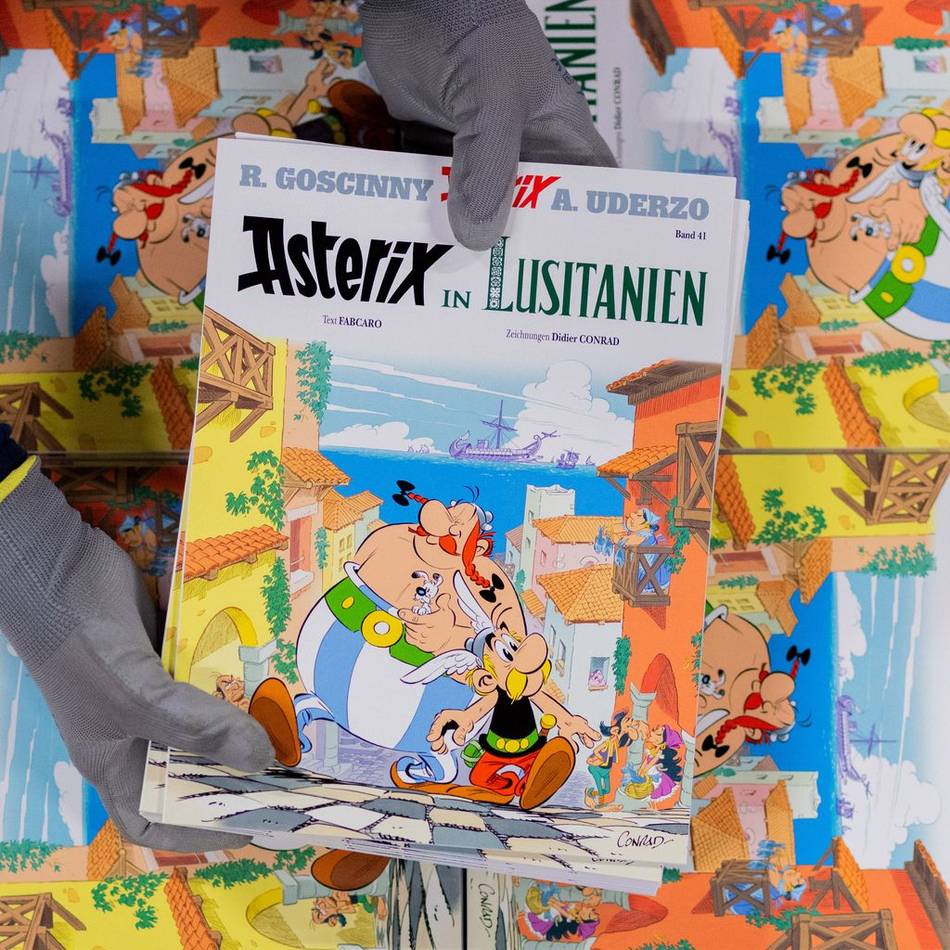 Comics: So hat man Obelix noch nie gesehen: „Asterix in Lusitanien“