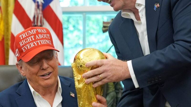 Anruf bei Fifa-Chef Infantino?: US-Präsident Trump droht WM-Gastgeberstädten mit Verlegung