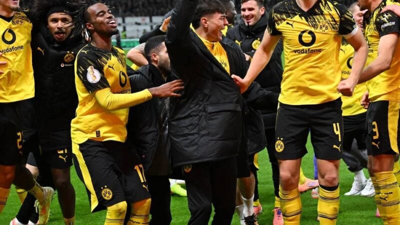 Nach Sieg im Elfmeterschießen gegen Frankfurt: „Rückenwind und Selbstvertrauen“ – BVB träumt vom Pokalfinale in Berlin