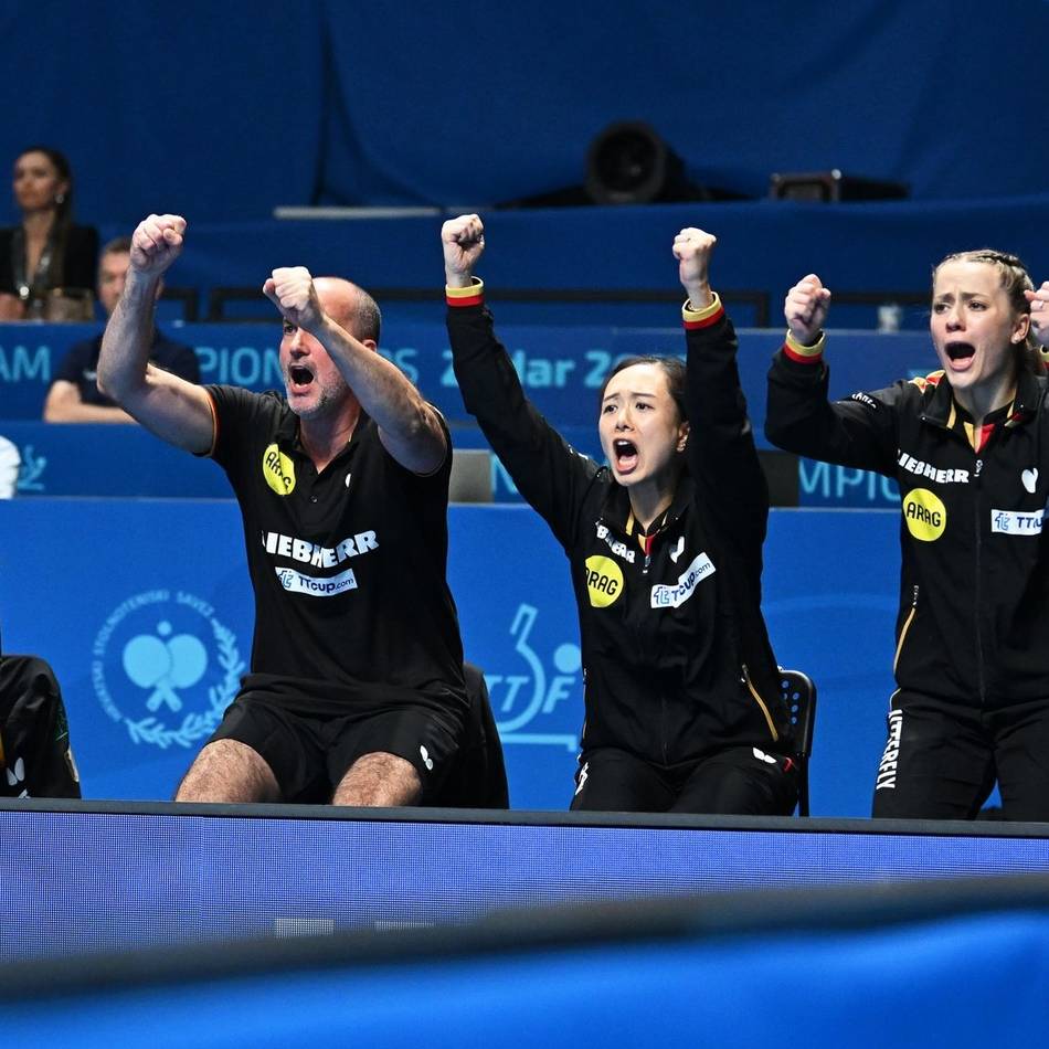 Klarer Sieg gegen Rumänien: Rekordtitel perfekt – Deutsche Frauen gewinnen Tischtennis-EM