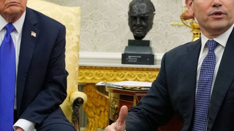 Nahostkonflikt: Israels Westjordanland-Vorstoß gefährdet laut Rubio den US-Friedensplan