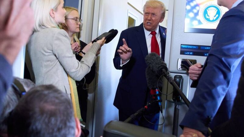 Nahostkonflikt: Trump will Wiederbewaffnung der Hamas „für einige Zeit“ zulassen