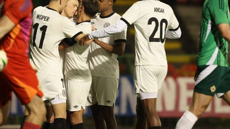 Spiel gedreht: Auch U21 nach Arbeitssieg in Nordirland wieder auf Kurs