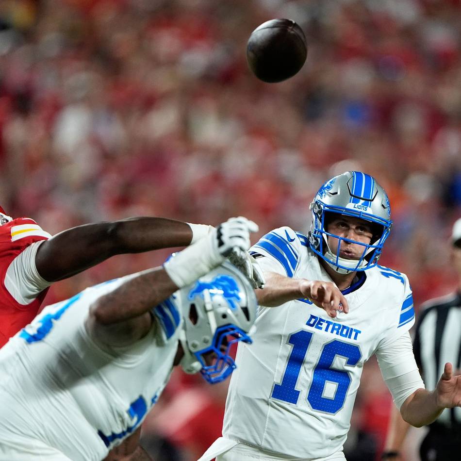 American Football: Chiefs und Mahomes melden sich zurück: Sieg gegen die Lions