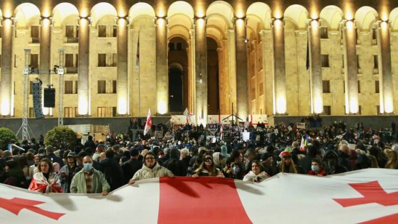 Diplomatische Krise : Deutscher Botschafter verlässt vorübergehend Georgien