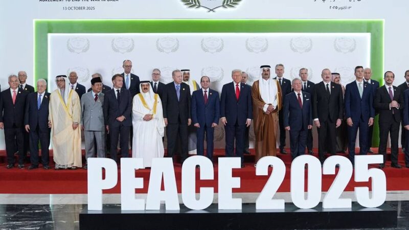 Friedensgipfel in Scharm el-Scheich: Trump, Ägypten, Katar und Türkei unterzeichnen Gaza-Friedenserklärung