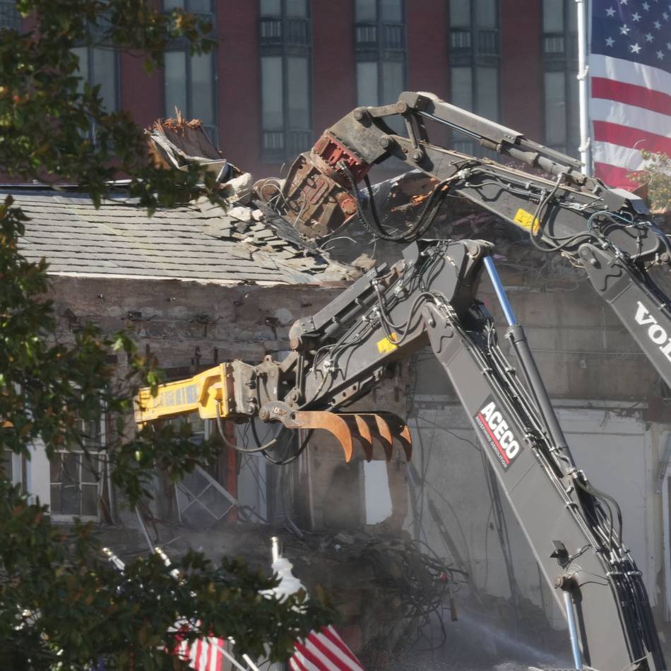 Abriss statt Umbau: Ostflügel des Weißen Hauses wird komplett abgerissen