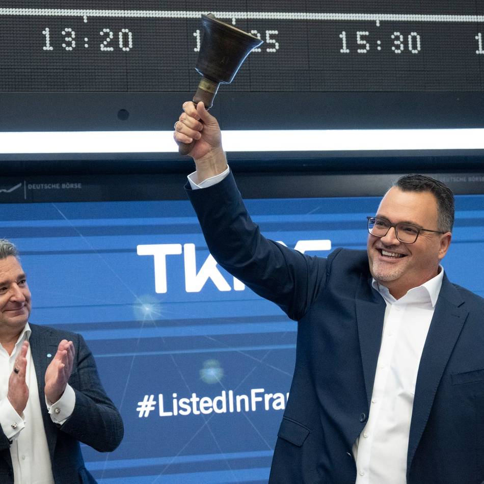 Vom Industriegiganten zur Finanzholding? : Thyssenkrupp bringt Marine erfolgreich an die Börse