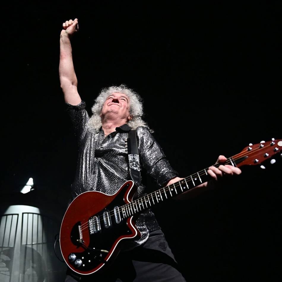 „We Will Rock You“-Musical in Stuttgart: Und plötzlich steht Queen-Gitarrist Brian May auf der Bühne