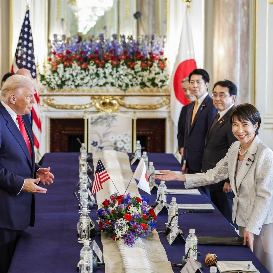 Länder stärken Allianz: Trump erhält 250 Kirschbäume als Geschenk von Japan