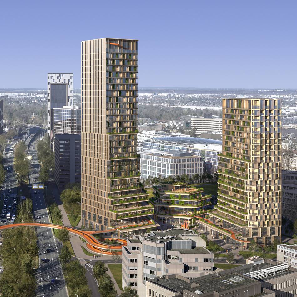 Neuer Report zeigt die Potenziale: Düsseldorf plant zwölf neue Hochhäuser