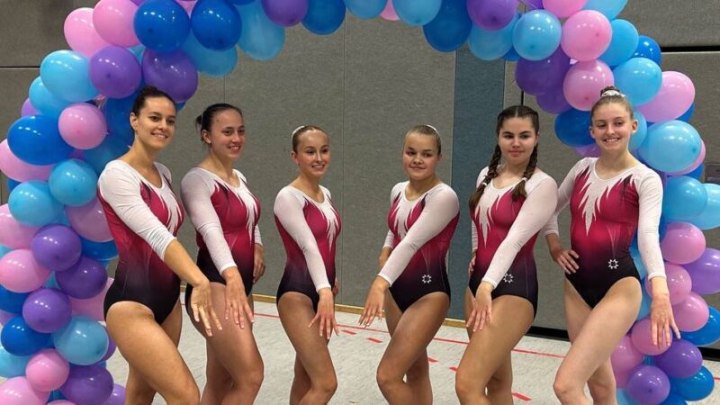 Unterstützung aus den USA: Turnerinnen des TuS Waldniel steigen in Oberliga auf