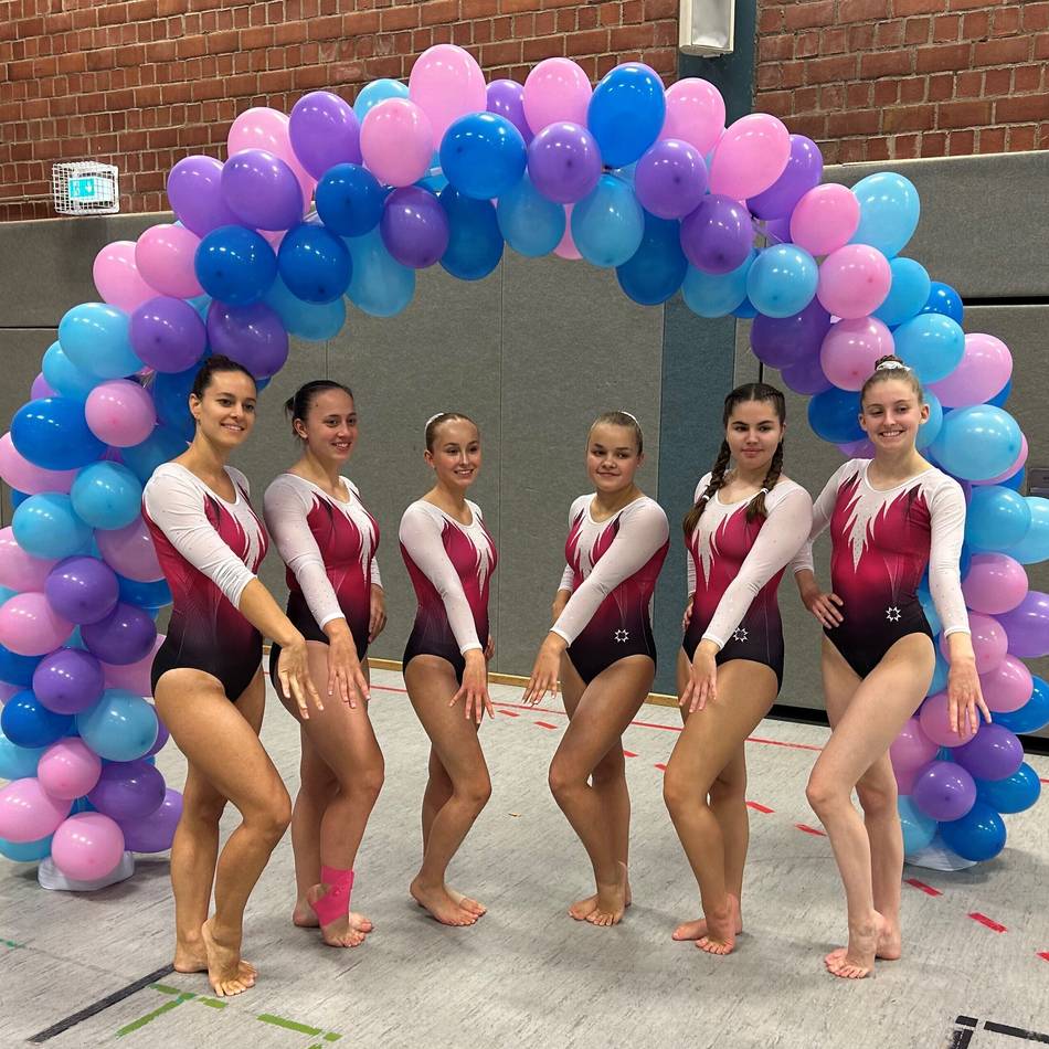 Unterstützung aus den USA: Turnerinnen des TuS Waldniel steigen in Oberliga auf