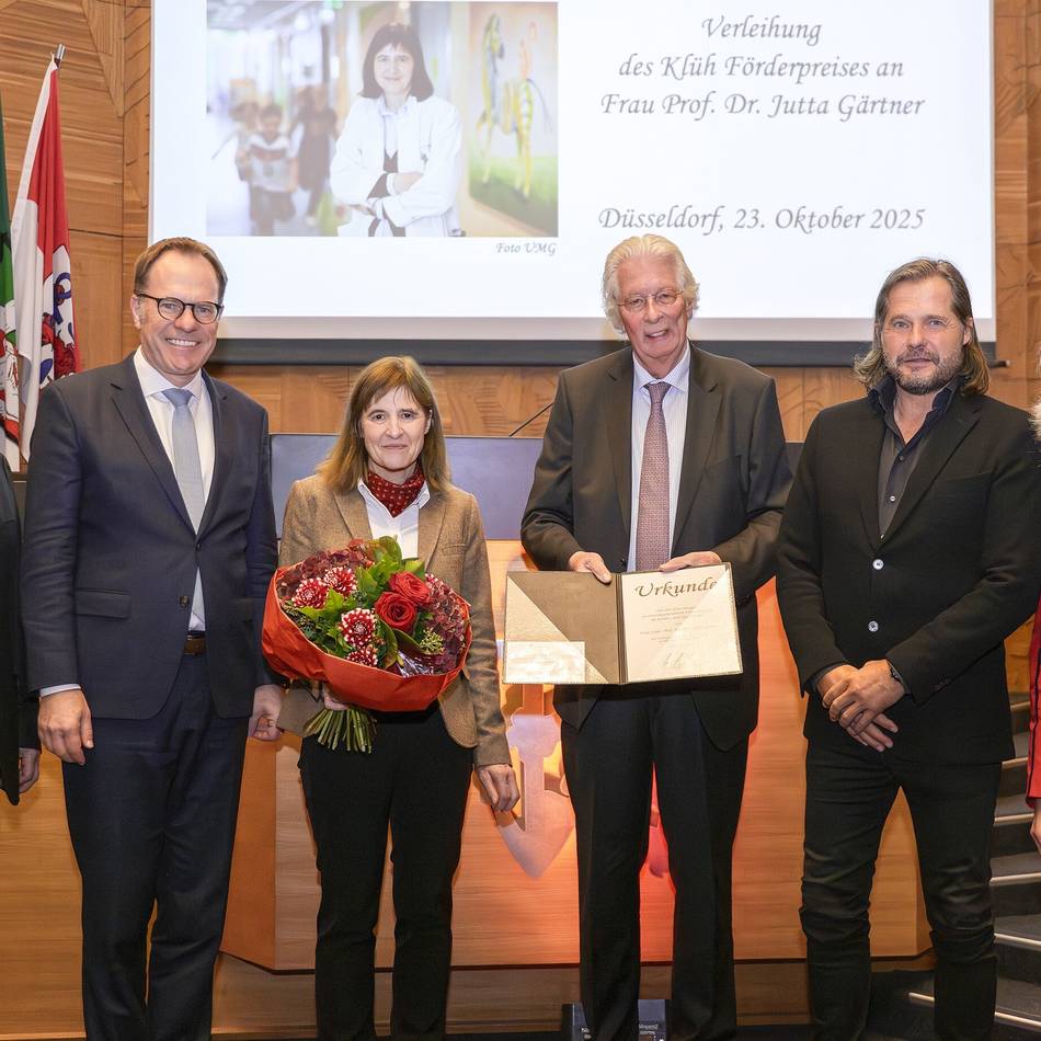 Klüh-Stiftung zeichnet Jutta Gärtner aus: Förderpreis für Kinderneurologin – „Kinder haben das gleiche Recht auf eine Behandlung wie Erwachsene“