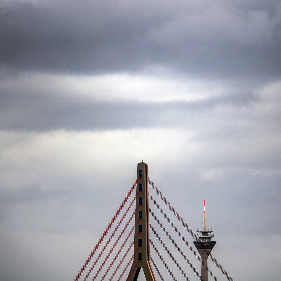 Donnerstag und Freitag: Wetterdienst warnt vor schweren Sturmböen in Düsseldorf