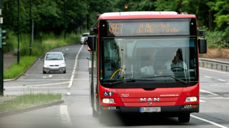Verkehr in Düsseldorf: Sperrung der A59 – Rheinbahn baut Kapazitäten aus