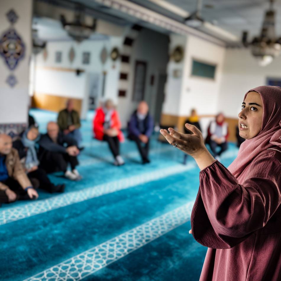 Eyüp-Sultan-Moschee: Langenfelder Moschee öffnet zum Tag der offenen Moschee ihre Türe