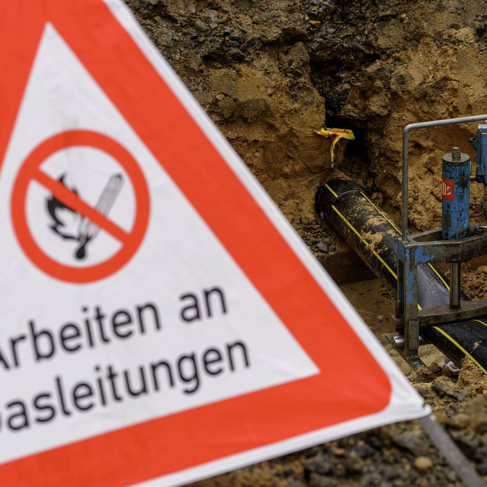 Baustelle in Düsseldorf: Gasleitung in Rath konnte nun repariert werden