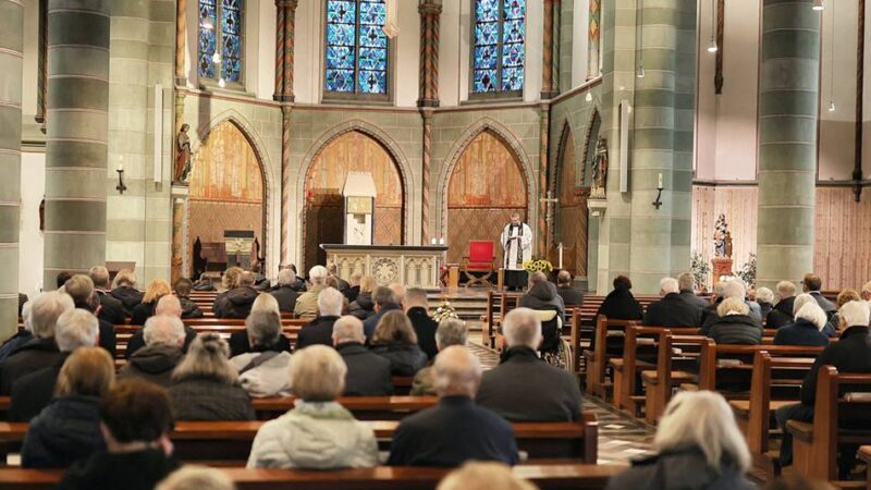 Abschied von Thomas Dinkelmann in der Pfarrkirche St. Lambertus: Trauerfeier und ein sehr persönlicher Nachruf