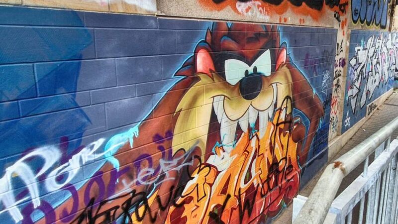 Jugend in Hilden und Haan: Legale Flächen für Graffitikunst