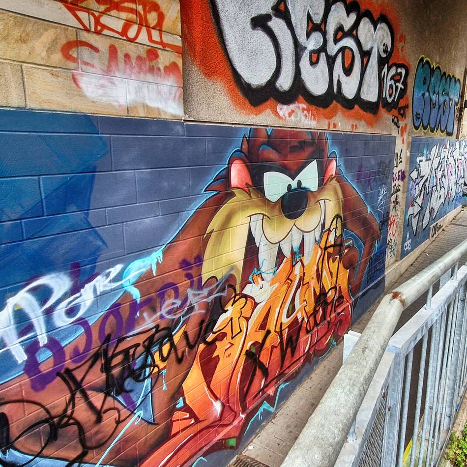 Jugend in Hilden und Haan: Legale Flächen für Graffitikunst