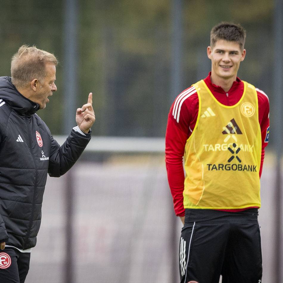 Premiere als Fortuna-Coach: Anfang kontaktiert Thioune und holt ein Duo in Extraschichten für das Braunschweig-Spiel ab