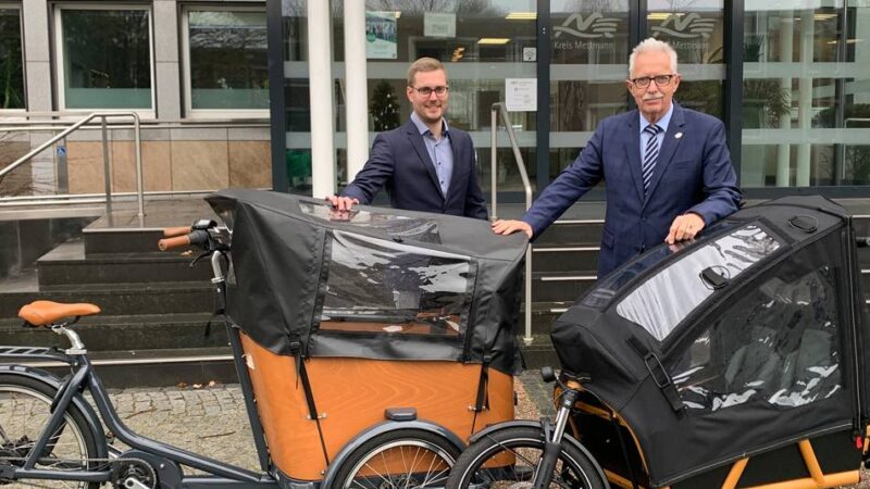 Förderprogramm für mehr Umweltfreundlichkeit: Kreis fördert den Kauf von Lastenfahrrädern