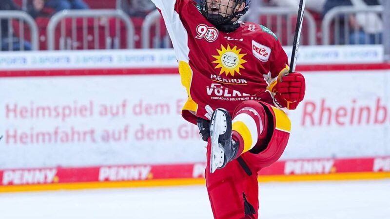 DEG-Probespieler überzeugt: Doppelpack, Mama im Publikum – und vielleicht ein neuer Vertrag für Marx Norén