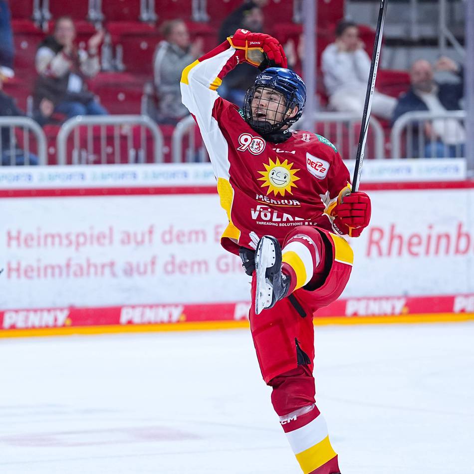 DEG-Probespieler überzeugt: Doppelpack, Mama im Publikum – und vielleicht ein neuer Vertrag für Marx Norén