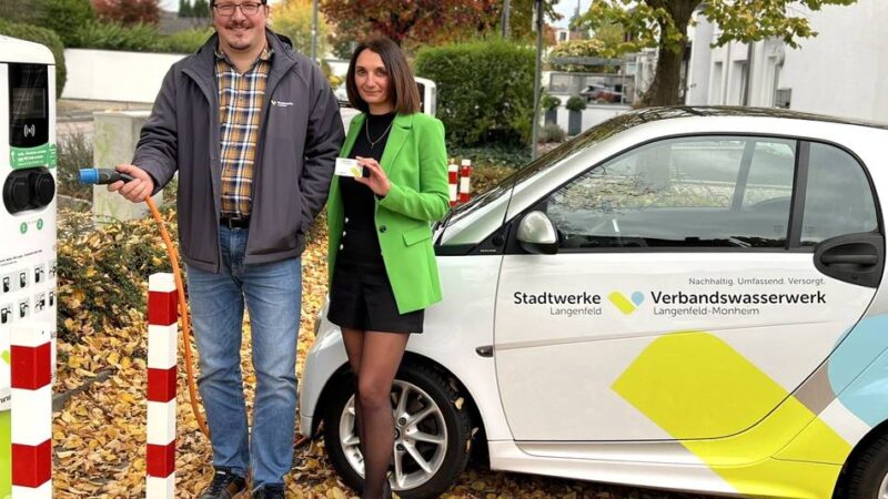 Mehr Flexibilität: Neue Tarife für E-Mobilität bei den Stadtwerken Langenfeld