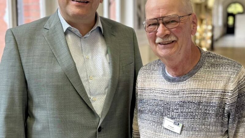 In Langenfeld: Michael Meudt als Ombudsperson der LVR-Klinik verabschiedet