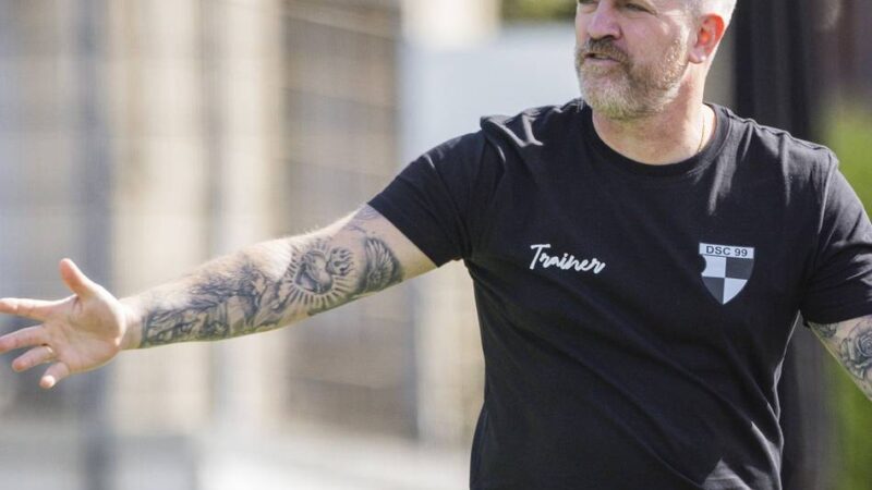 Sogar der Trainer sitzt auf der Bank: DSC 99 plagen riesige Personalsorgen