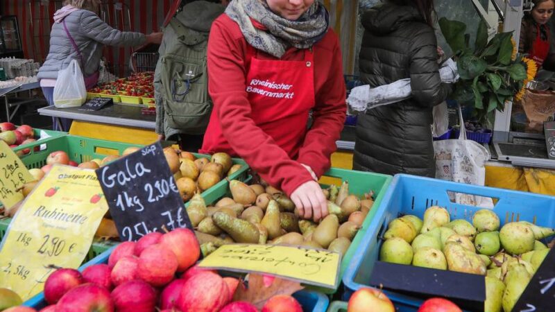 Einkaufen in Düsseldorf: Was es im Herbst auf dem Wochenmarkt zu entdecken gibt