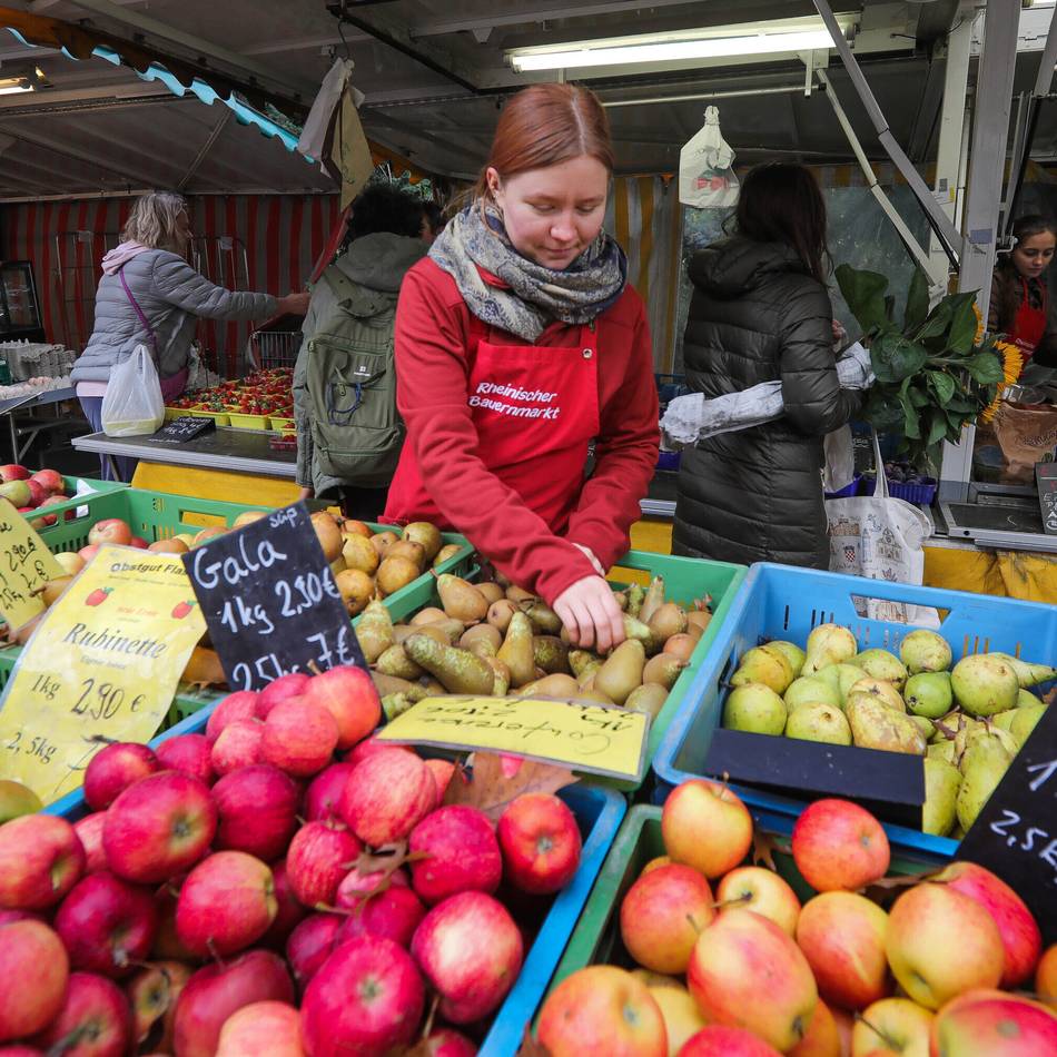 Einkaufen in Düsseldorf: Was es im Herbst auf dem Wochenmarkt zu entdecken gibt