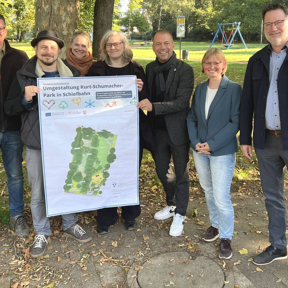 Umbau der Grünanlage in Willich-Schiefbahn: Kurt-Schumacher-Park wird gesperrt