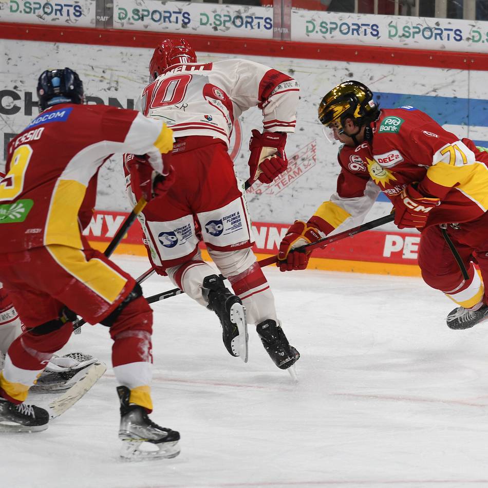 Kein Sieg an diesem Wochenende: „Viel vom Spiel gehabt“ – DEG verliert in der Verlängerung gegen Landshut