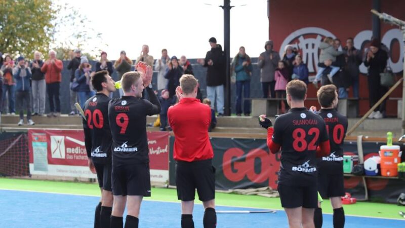 „Nicht unverdient gewonnen“ :  Gladbacher HTC schlägt sensationell Topteam Rot-Weiss Köln