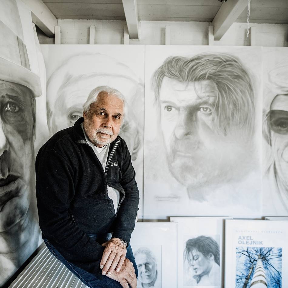 Trauer um Meerbuscher Künstler Axel Olejnik: „Seine Kreativität wird uns sehr fehlen“