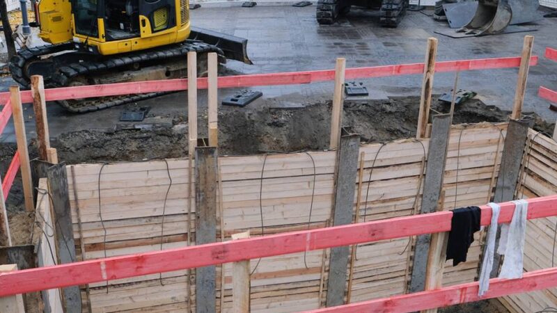 Spektakuläre Baustelle in Ratingen: Am Mittwoch kommt die Brunnenkammer