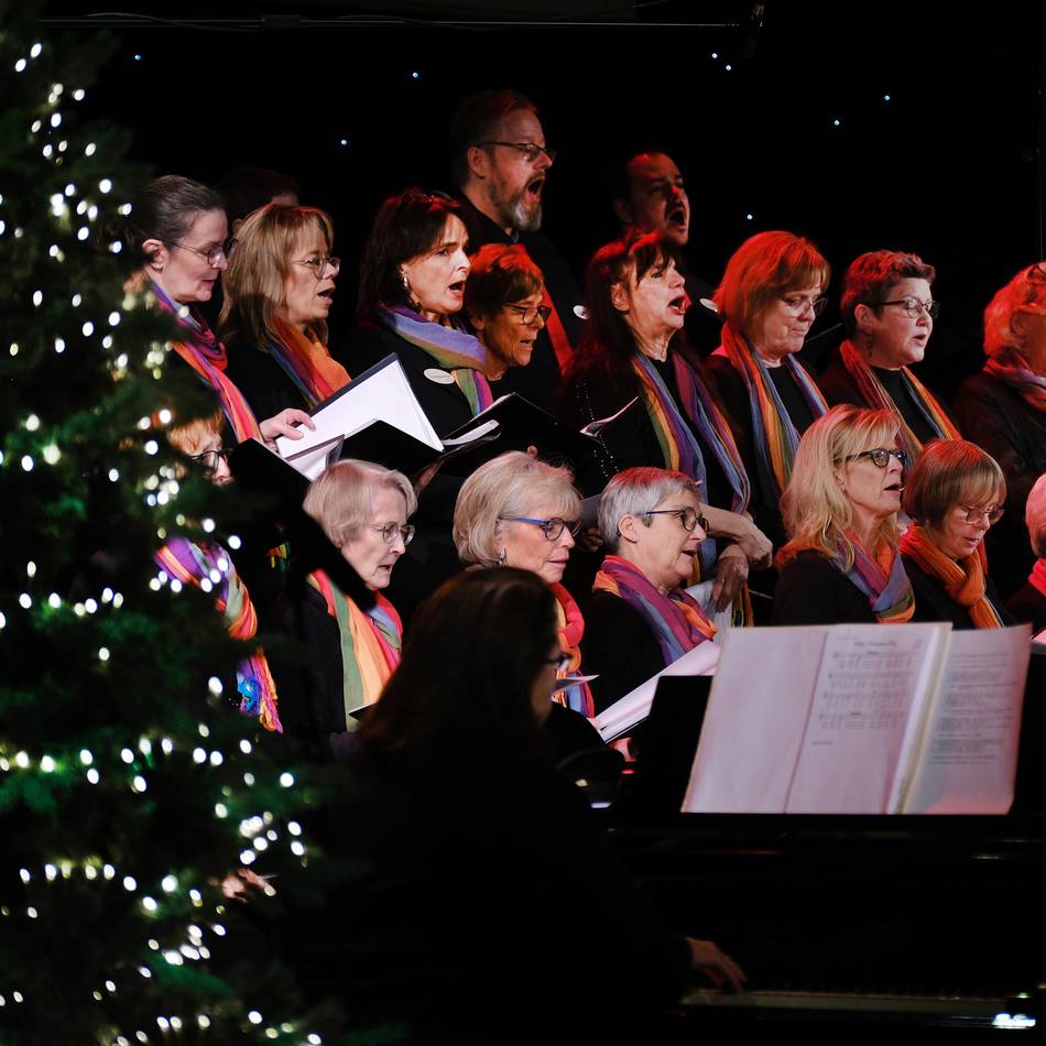 In der Ratinger Stadthalle: Große Vorfreude aufs Weihnachtssingen