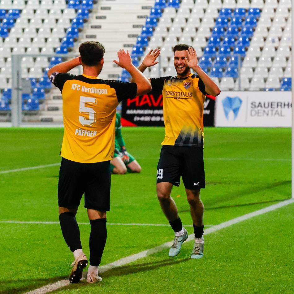 Viele Tore, wenig Fans: KFC Uerdingen überzeugt vor Minuskulisse in der Grotenburg