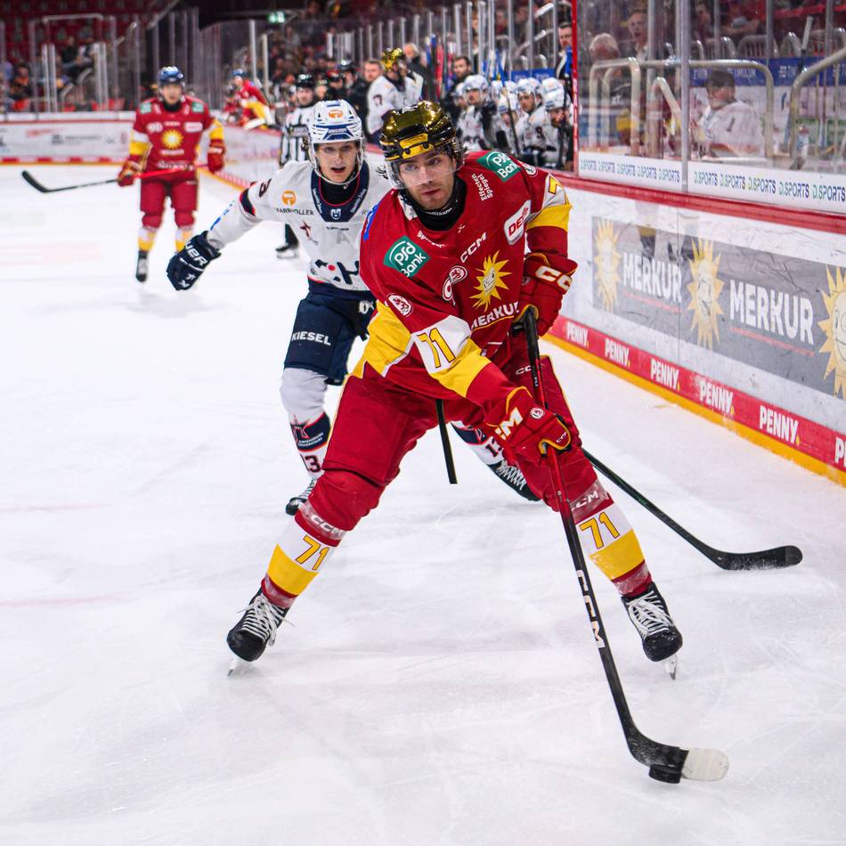 „Ich studiere das Spiel“: DEG-Stürmer Linden vereint Beruf und Leidenschaft