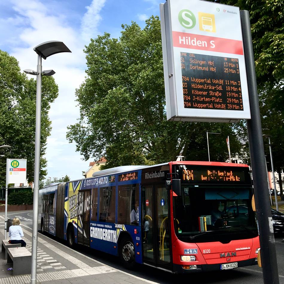 ÖPNV in Hilden: Rheinbahn veröffentlicht Fahrplan zur Zeitumstellung
