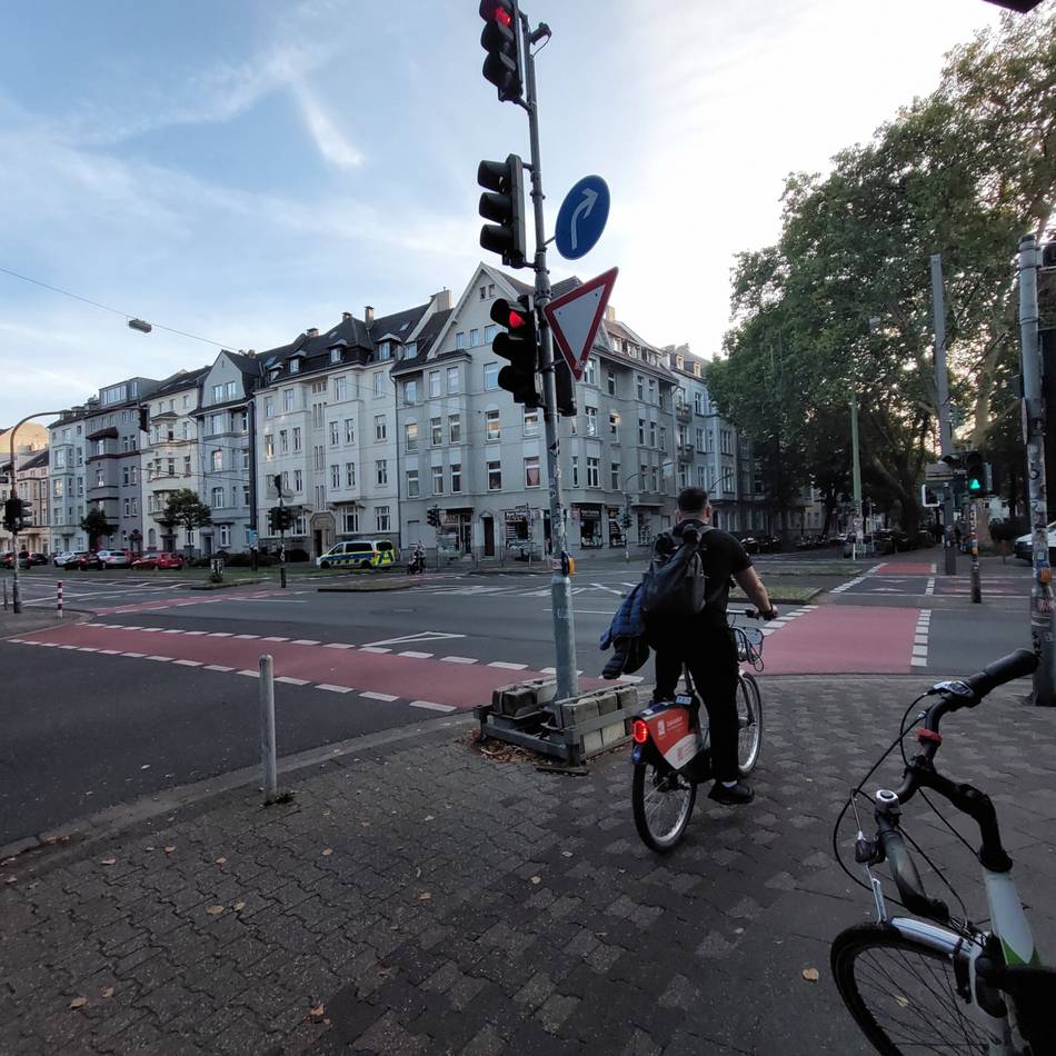 Kuriosum in Düsseldorf: Wenn plötzlich alle Grün haben