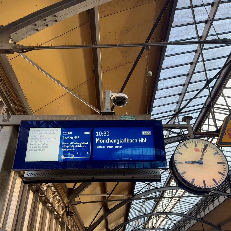 Nichts fährt mehr: Bahnchaos in Krefeld soll noch bis Samstag andauern