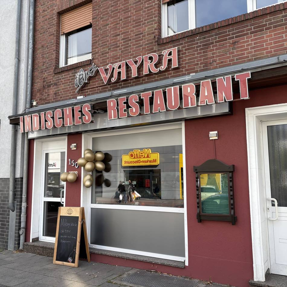 Gut essen in Mönchengladbach: Im Restaurant „Vayra“ gibt es indische Spezialitäten