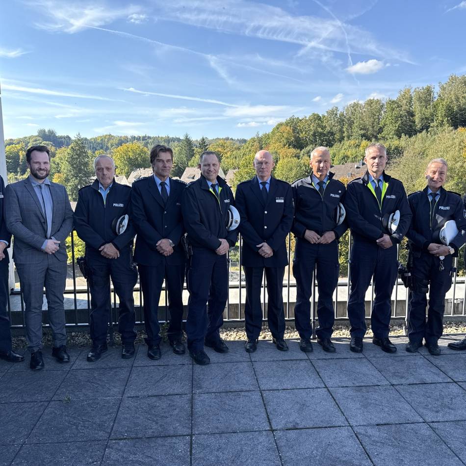 Oberbergische Polizei: Neue Polizeibeamte für Rade und Hückeswagen