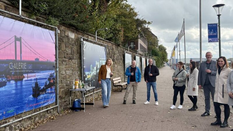 Kunstprojekt in Duisburg-Ruhrort: Outdoor-Galerie am Leinpfad feiert 15-jähriges Bestehen