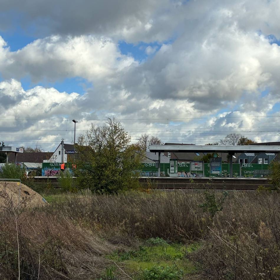 Zwischen Duisburg und Düsseldorf: Sperrung der Bahnstrecke wieder aufgehoben