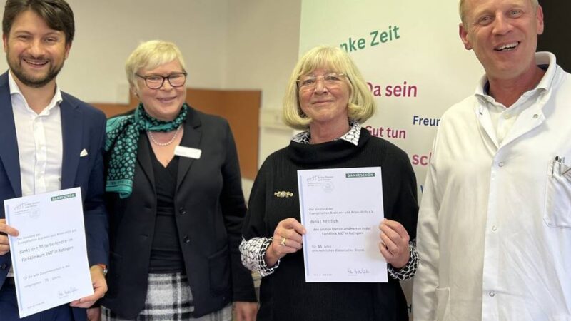 Ehrenamt in Ratingen: Seit 35 Jahren im Einsatz für Patienten